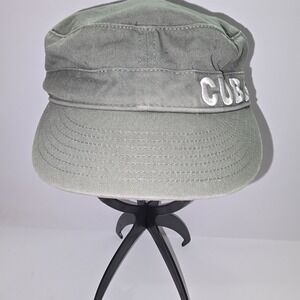 Twins Enterprise Cubs Y2k Hat With Embroidery Army Green Size S Fitted Womens